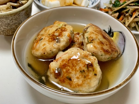 おから煮(卯の花)リメイク⭐️餡かけ鶏つくね